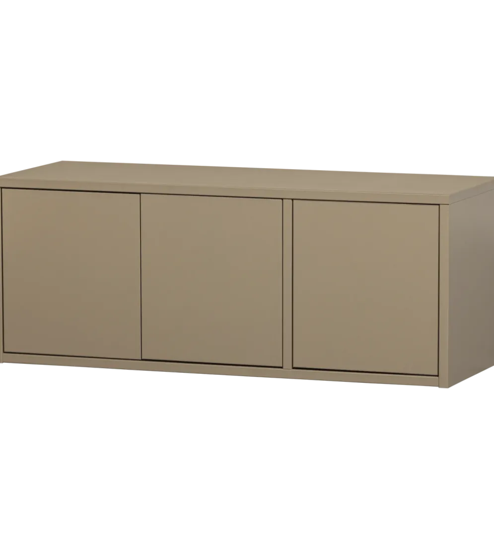 Stolik pod TV TURNER 120 cm drewno sosny mud