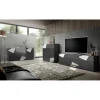 Stolik pod TV VITTORIA 181 cm antracytowy