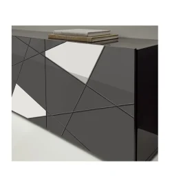 Stolik pod TV VITTORIA 181 cm antracytowy
