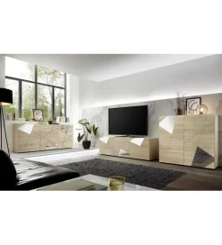 Stolik pod TV VITTORIA 181 cm w kolorze dąb sonoma