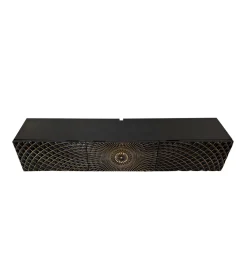 Stolik pod TV wiszący ILLUSION 160 cm 3D drewno mango