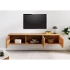 Stolik pod TV wiszący MYSTIC LIVING 160 cm drewno akacja