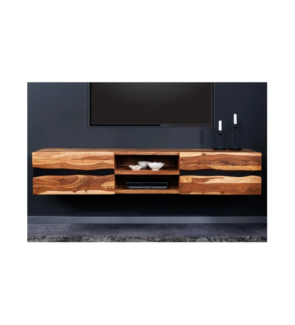 Stolik pod TV ZAMBEZI Amazonas 160 cm drewno sheesham
