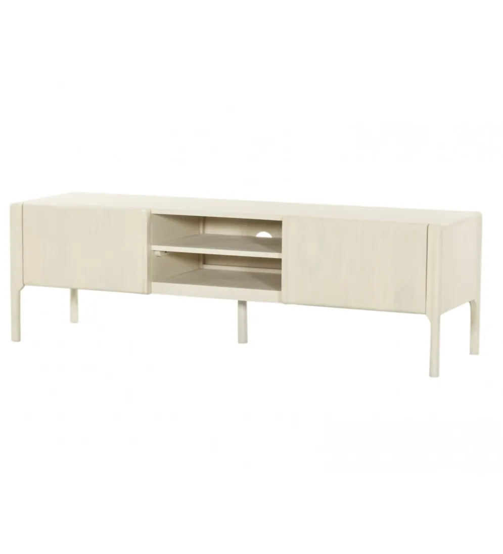 Stolik TV ARES 160 cm drewno mango