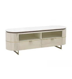 Stolik TV ATERIUM 145 cm drewno mango