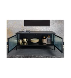 Stolik TV OLIMPIA II 90 cm czarny