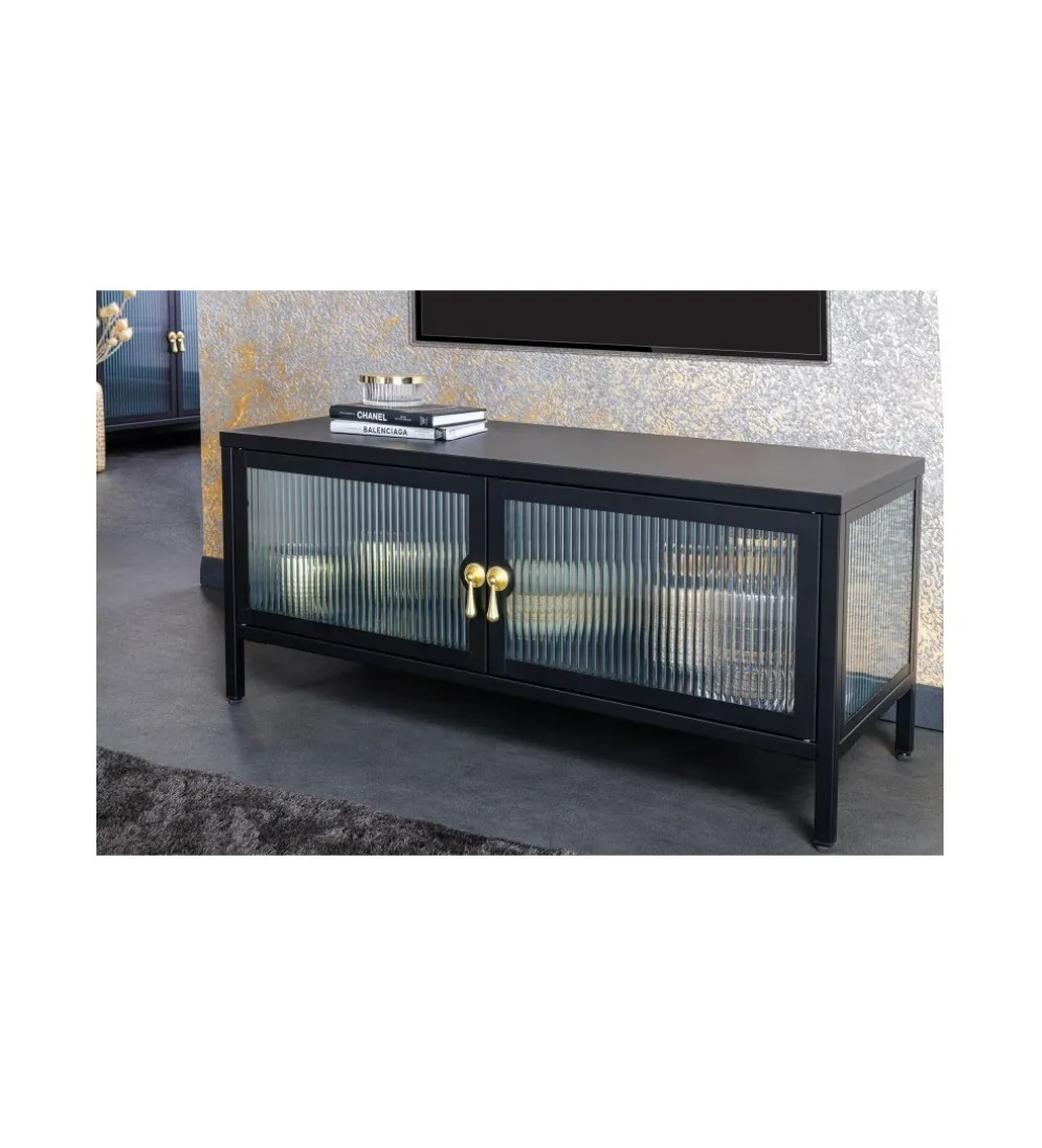 Stolik TV OLIMPIA II 90 cm czarny
