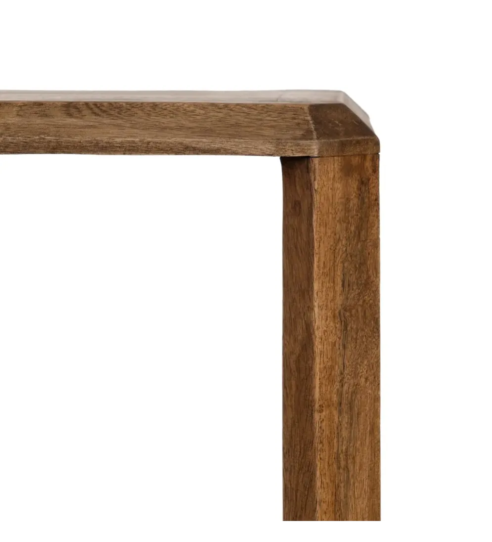 Stolik TV ONOIR 160 cm drewno mango brązowy