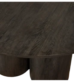 Stół OOAN 140 cm brązowy