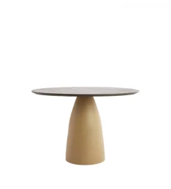 Stół PALMIRA 120 cm naturalny beżowy mat
