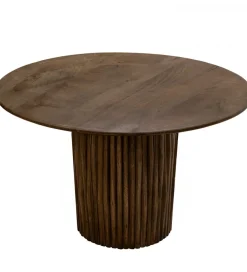 Stół RACTA 120 cm drewno mango brązowy