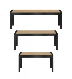 Stół Rozkładany AKTIV 160 cm - 240 cm w optyce dąb Taurus