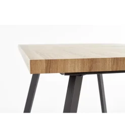Stół rozkładany BERLIN 140 cm - 180 cm w kolorze orzecha miodowego