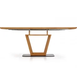 Stół rozkładany BLACKY 160 cm - 220 cm w kolorze dąb złoty