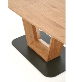 Stół rozkładany BLACKY 160 cm - 220 cm w kolorze dąb złoty