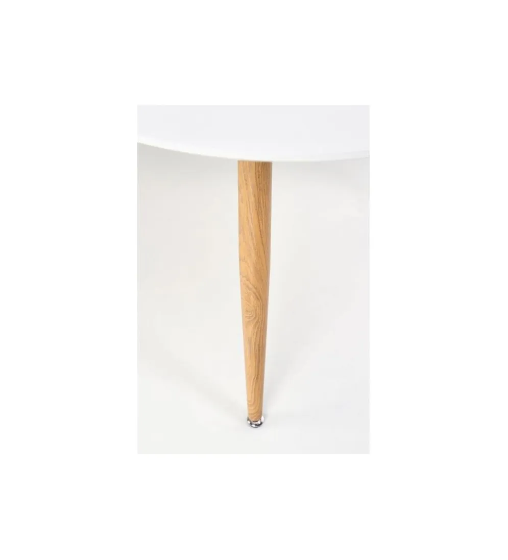 Stół rozkładany CALIBER 160 cm - 200 cm biały
