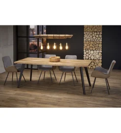 Stół rozkładany DICKSON 150 cm - 210 cm w optyce dąb naturalny