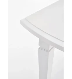 Stół rozkładany FRYDERYK 160 cm - 240 cm biały