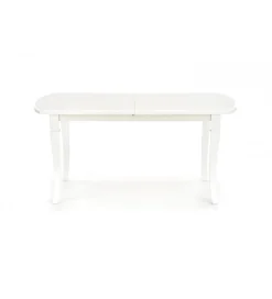 Stół rozkładany FRYDERYK 160 cm - 240 cm biały