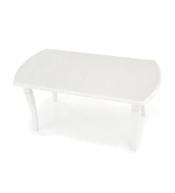 Stół rozkładany FRYDERYK 160 cm - 240 cm biały