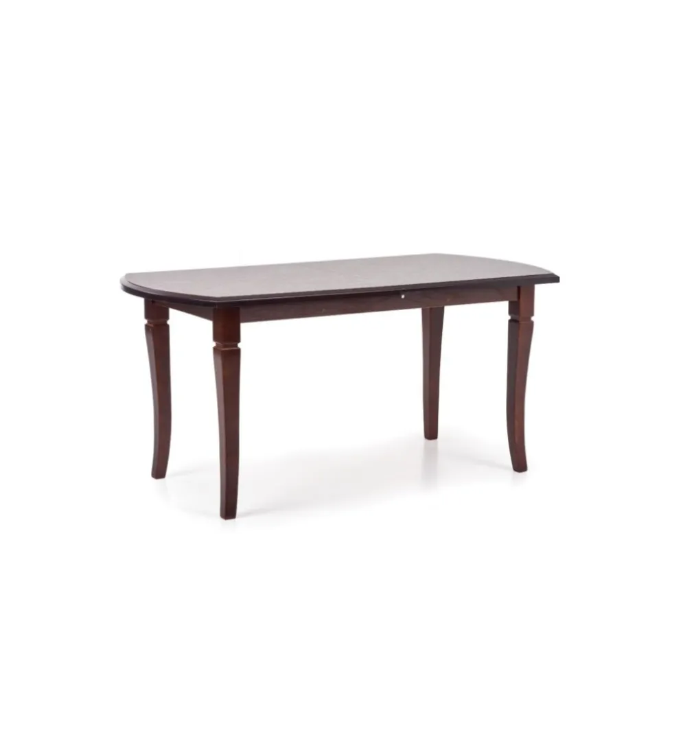 Stół rozkładany FRYDERYK 160 cm -240 cm w kolorze ciemny orzech