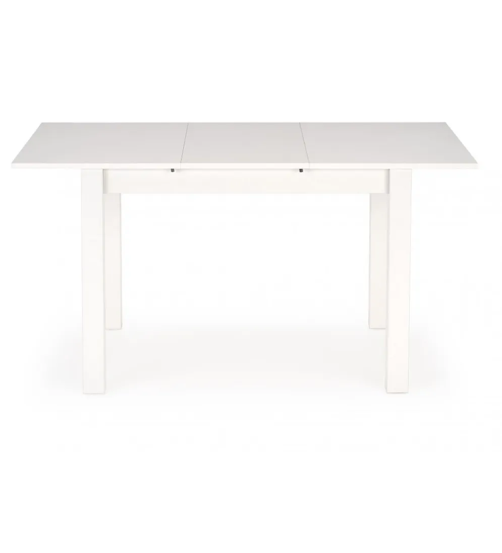 Stół rozkładany GINO 100 cm - 135 cm biały