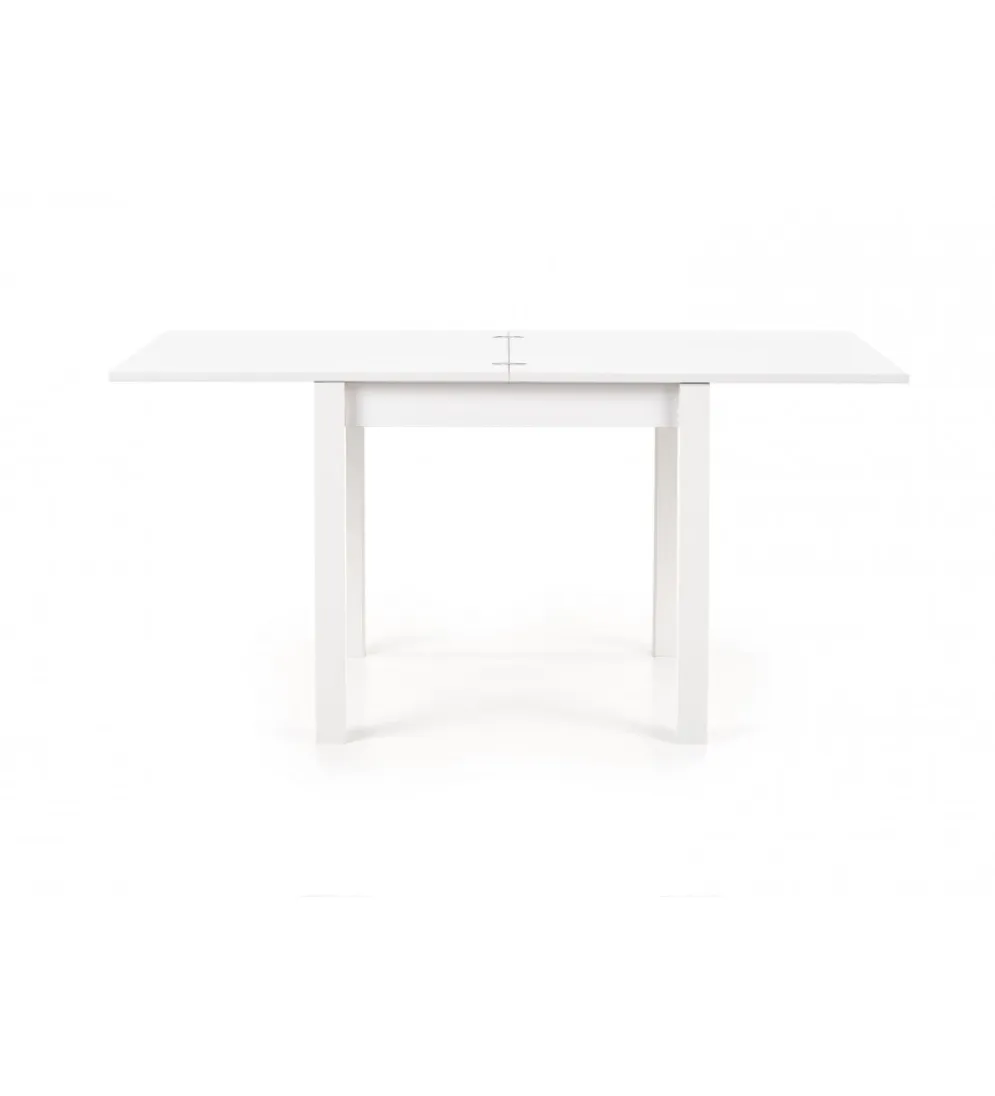 Stół rozkładany GRACJAN 80 cm - 160 cm biały