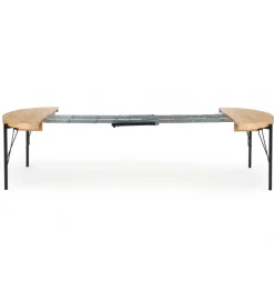 Stół rozkładany INFERNO 100 cm - 300 cm w optyce dębu naturalnego