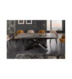 Stół Rozkładany ONTARIO Euphoria180 Cm - 220 Cm - 260 Cm Ceramika W Optyce Marmuru