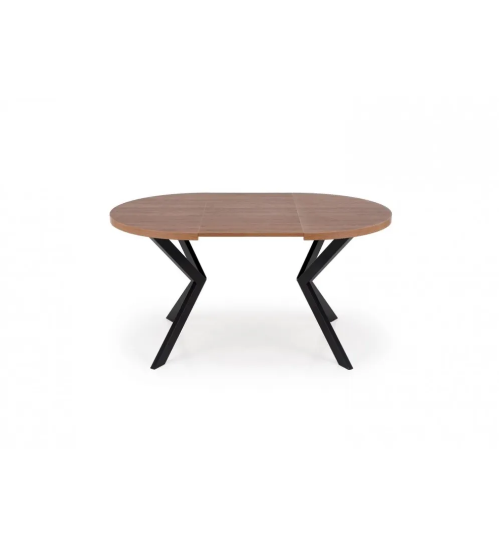Stół rozkładany PERONI II 100 cm - 250 cm w optyce drewna orzech