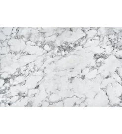 Stół rozkładany PERONI II 100 cm - 250 cm w optyce białego marmuru