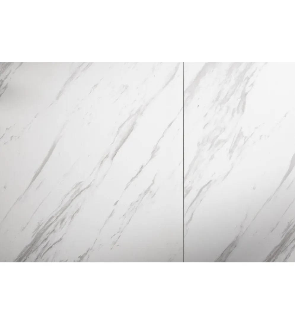 Stół rozkładany PLATON Prometheus 180 cm - 260 cm ceramika w optyce marmuru