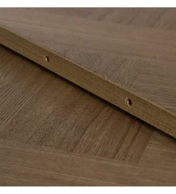 Stół rozkładany TAREMOTO od 160 do 200 cm naturalny czarny