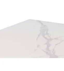 Stół rozkładany TESERO 200 cm - 250 cm - 300 cm ceramika w optyce kremowego marmuru