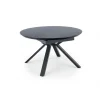 Stół rozkładany VERTIGO 130 cm - 180 cm w optyce czarnego marmuru