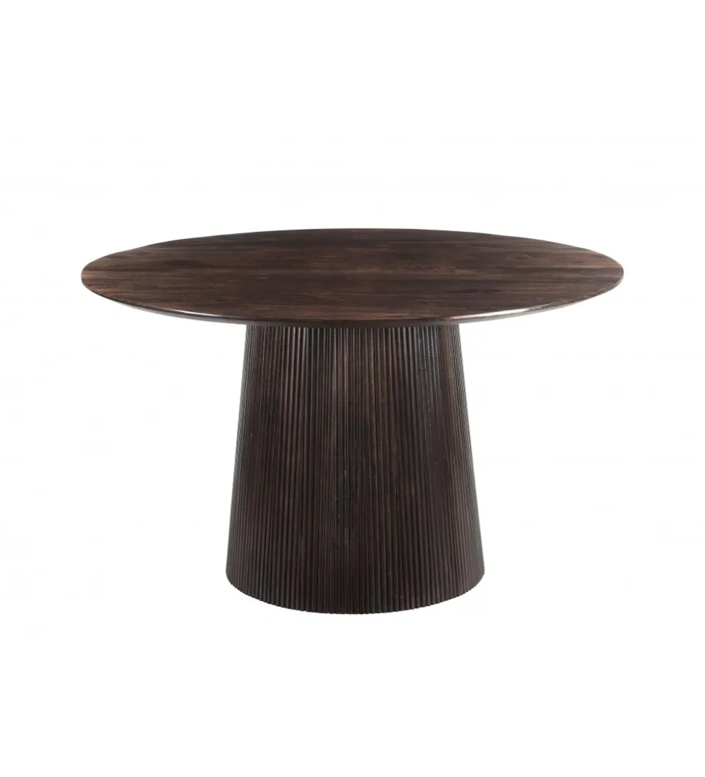 Stół SELVETOR 130 cm w kolorze orzecha