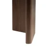 Stół TRANKY 180 x 90 cm ciemno brązowy blat ceramika