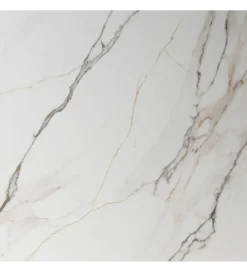 Stół TRANKY 180 x 90 cm ciemno brązowy blat ceramika
