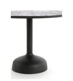 Stół TUNJA 120 cm czarny