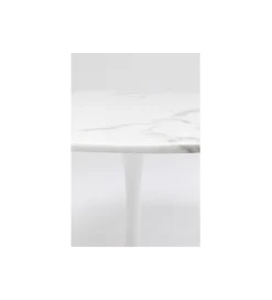 Stół VENETO 110 cm marmur biały