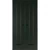 Szafa DRAWER 195 x 94 cm  drewno sosna czarna