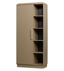 Szafa LOWEN 221 cm drewno sosny piaskowa