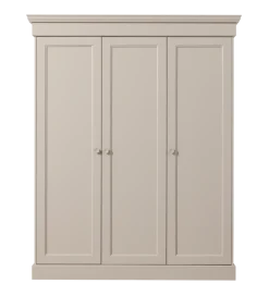 Szafa OLIVIA 212 cm drewno sosna szara