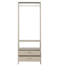 Szafa otwarta FERRIS 185 x 70 cm piaskowa