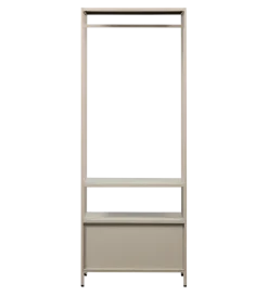 Szafa otwarta FERRIS 185 x 70 cm piaskowa