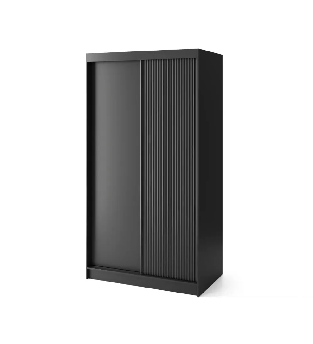 Szafa przesuwna PRESCCO II 120 cm czarny