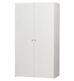 Szafa SIPKE 210 cm drewno sosny biała