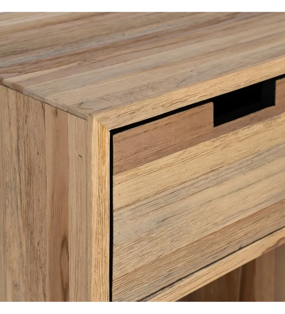 Szafka KURAN 96 cm drewno teak naturalny
