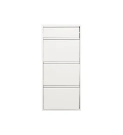 Szafka na buty CARUSO 119 cm biała