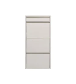 Szafka na buty CARUSO 114 cm kremowa